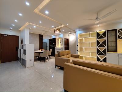 Hall Image of 2267 Sq.ft 4.5 BHK Apartment / Flat for rent in Bhartiya Nikoo Homes Phase 2, Thanisandra Bengaluru for Rs. 150004