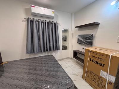 Bedroom Image of 450 Sq.ft 1 RK Studio for rent in L I G Colony Indore for Rs. 13599