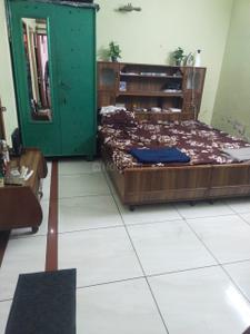 Bedroom Image of 1250 Sq.ft 1 BHK Builder Floor for rent in Gomti Nagar Lucknow for Rs. 16000