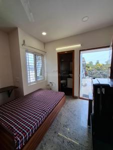 Bedroom Image of 300 Sq.ft 1 BHK Builder Floor for rent in Indira Nagar Bengaluru for Rs. 21000