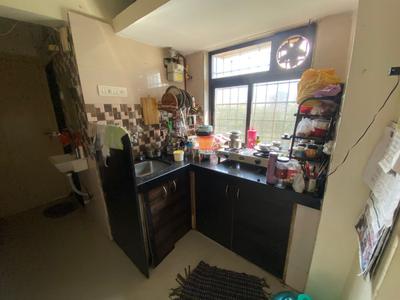 Kitchen Image of 500 Sq.ft 1 BHK Apartment / Flat for rent in Lokhandwala Sai Milan, Worli Mumbai for Rs. 42000