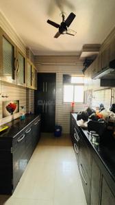 Kitchen Image of 530 Sq.ft 1 BHK Apartment / Flat for rent in Rutu Enclave, Kasarvadavali Thane for Rs. 18999
