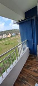 Balcony Image of 420 Sq.ft 1 BHK Apartment / Flat for rent in Wagholi Pune for Rs. 12300