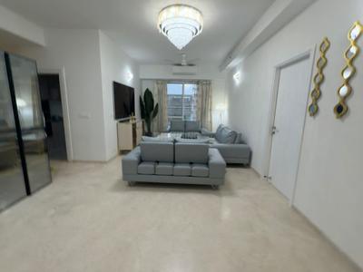 Living Room Image of 2300 Sq.ft 3.5 BHK Apartment / Flat for rent in DLF One Midtown, Karampura New Delhi for Rs. 99900