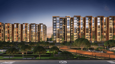 Image of 2532 Sq.ft 4 BHK Apartment / Flat for sale in Casagrand Holachennai, Sholinganallur, Chennai for Rs. 21900000