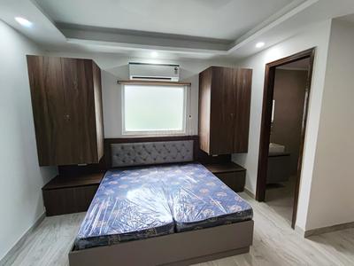 Bedroom Image of 550 Sq.ft 1 RK Builder Floor for rent in DLF Independent Floors At Dlf City Phase III, DLF Phase 3 Gurgaon for Rs. 18500