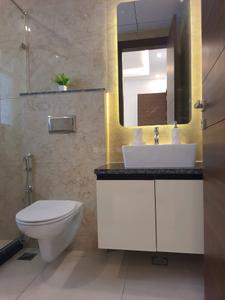 Bedroom One Image of 1260 Sq.ft 3 BHK Builder Floor for sale in Trehan Luxury Floors, Sector 35 Sohna for Rs. 13900000