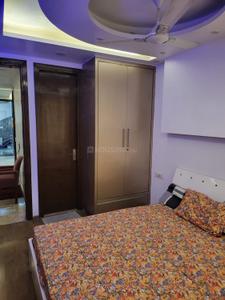 Bedroom Image of 1125 Sq.ft 3 BHK Builder Floor for rent in Vikaspuri New Delhi for Rs. 50000
