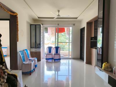 Living Room Image of 1175 Sq.ft 2 BHK Apartment / Flat for rent in Shriram Solitaire, Yelahanka New Town Bengaluru for Rs. 45000