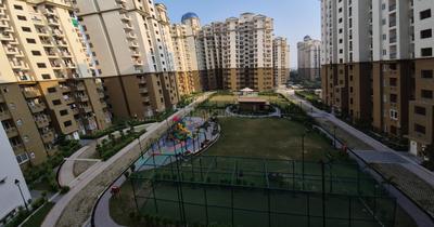 Balcony Image of 1084 Sq.ft 3 BHK Apartment / Flat for rent in Eros Sampoornam 2, Noida Extension Greater Noida for Rs. 28000