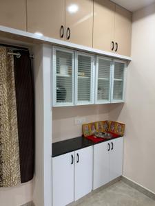 Kitchen Image of 800 Sq.ft 1 BHK Apartment / Flat for rent in Kondapur Hyderabad for Rs. 25000