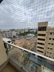 Balcony Image of 2000 Sq.ft 3 BHK Apartment / Flat for rent in Shree Red Coral Hamptons, New Gotri Vadodara for Rs. 40000
