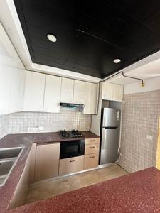 Kitchen Image of 2105 Sq.ft 2 BHK Apartment / Flat for rent in Supertech Supernova, Sector 94 Noida for Rs. 70000