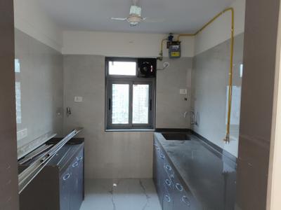 Kitchen Image of 414 Sq.ft 1 BHK Apartment / Flat for rent in Kaveri Heights, Ghatkopar East Mumbai for Rs. 40000