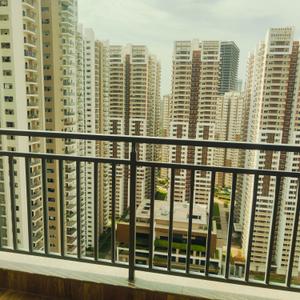 Balcony Image of 2020 Sq.ft 3 BHK Apartment / Flat for sale in Rajapushpa Provincia, Narsingi Hyderabad for Rs. 23500000