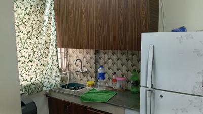 Kitchen Image of 250 Sq.ft 1 RK Apartment / Flat for rent in Emaar Emerald Floors Premier, Sector 65 Gurgaon for Rs. 12500