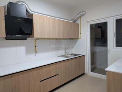 Kitchen Image of 1109 Sq.ft 2 BHK Apartment / Flat for rent in Bhartiya Nikoo Homes 4, Tirumanahalli Bengaluru for Rs. 45000