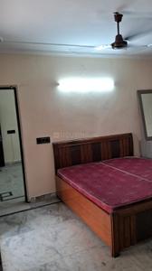 Bedroom Image of 600 Sq.ft 1 BHK Builder Floor for rent in Karampura New Delhi for Rs. 30000
