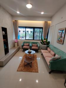 Hall Image of 999 Sq.ft 2 BHK Apartment / Flat for sale in Kumar Pebble Park, Hadapsar Pune for Rs. 6500000