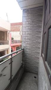 Balcony Image of 920 Sq.ft 3 BHK Builder Floor for rent in Dabri New Delhi for Rs. 24000