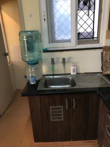 Kitchen Image of 905 Sq.ft 2 BHK Apartment / Flat for rent in Shriram Surabhi, Mallasandra Bengaluru for Rs. 25000
