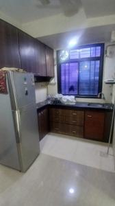 Kitchen Image of 555 Sq.ft 1 BHK Apartment / Flat for rent in Evershine Millennium Paradise, Kandivali East Mumbai for Rs. 37000