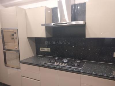 Kitchen Image of 500 Sq.ft 1 RK Builder Floor for rent in Lajpat Nagar New Delhi for Rs. 25000