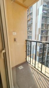 Balcony Image of 640 Sq.ft 2 BHK Apartment / Flat for rent in KRV Ratnadeep Heights, Kurla West Mumbai for Rs. 60000