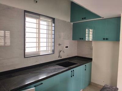 Kitchen Image of 600 Sq.ft 1 BHK Builder Floor for rent in HSR Layout Bengaluru for Rs. 33000