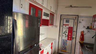 Kitchen Image of 1593 Sq.ft 4 BHK Villa for sale in Shree Radha Krishna Jaldeep 3, Ghuma Ahmedabad for Rs. 19500000