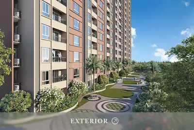 Image of 1349 Sq.ft 3 BHK Apartment / Flat for sale in Urbanrise Spring Tide, Mahindra World City, Chennai for Rs. 8892000