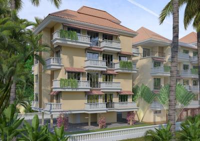 Image of 640 Sq.ft 1 BHK Apartment / Flat for sale in Pilerne, Goa for Rs. 8600000