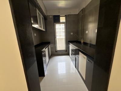 Kitchen Image of 920 Sq.ft 2 BHK Apartment / Flat for rent in Sheth Vasant Fiona, Thane West Thane for Rs. 41000