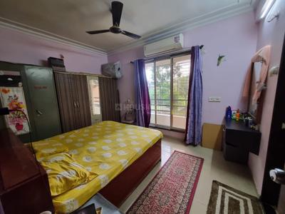 Bedroom Image of 1200 Sq.ft 2 BHK Apartment / Flat for rent in  Urvashee Apartment, Rabale Navi Mumbai for Rs. 57000