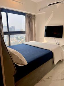 Bedroom Image of 550 Sq.ft 2 BHK Apartment / Flat for rent in Siroya Level The Residences, Andheri West Mumbai for Rs. 66000