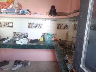 Kitchen Image of 500 Sq.ft 2 BHK Builder Floor for rent in Naini Allahabad for Rs. 5500
