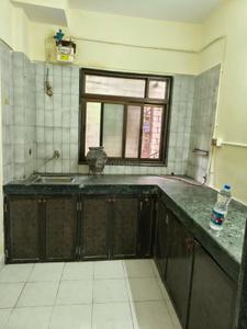 Kitchen Image of 575 Sq.ft 1 BHK Apartment / Flat for rent in Surya Gokul Heaven, Kandivali East Mumbai for Rs. 37000