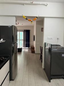 Kitchen Image of 1400 Sq.ft 3 BHK Apartment / Flat for rent in K Shire, Punawale Pune for Rs. 37000