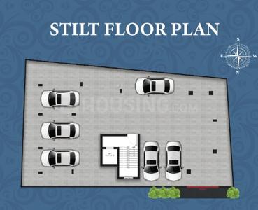 Image of 1530 Sq.ft 3 BHK Apartment / Flat for sale in Traventure Serene, Saligramam, Chennai for Rs. 17800000