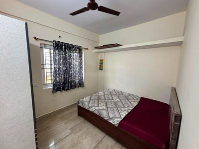 Bedroom Image of 630 Sq.ft 1 BHK Apartment / Flat for rent in HSR Layout Bengaluru for Rs. 30000