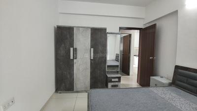 Bedroom Image of 1550 Sq.ft 3 BHK Apartment / Flat for rent in Adani Amogha, Shantigram Ahmedabad for Rs. 46000
