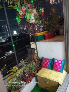 Balcony Image of 1350 Sq.ft 3 BHK Apartment / Flat for rent in Sadguru Poonam Heights, Goregaon West Mumbai for Rs. 135000