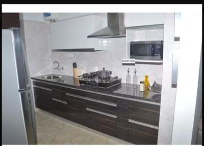 Kitchen Image of 1690 Sq.ft 3 BHK Apartment / Flat for rent in  GRD Taj Royale, Tajganj Agra for Rs. 25000