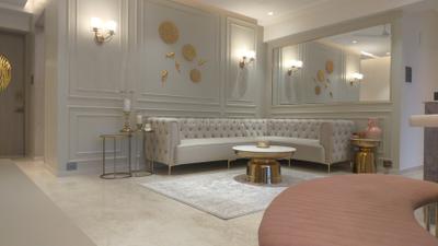 Living Room Image of 1350 Sq.ft 3 BHK Apartment / Flat for sale in N Rose Northern Heights, Dahisar East Mumbai for Rs. 35400000