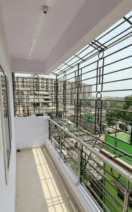 Balcony Image of 1422 Sq.ft 3 BHK Apartment / Flat for sale in Honest Hashmi Residency, Chitkohra Patna for Rs. 9500000