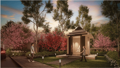 Image of 945 Sq.ft 2 BHK Apartment / Flat for sale in Sai Nisarg Sky Luxe, Chinchwad, Pune for Rs. 8500000
