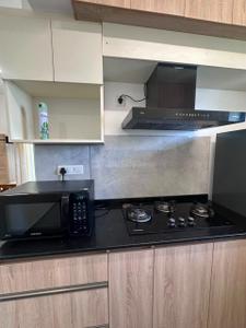 Kitchen Image of 555 Sq.ft 1 BHK Apartment / Flat for rent in Vyttila Kochi for Rs. 35000