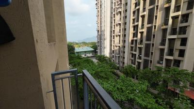 Balcony Image of 850 Sq.ft 2 BHK Apartment / Flat for rent in Lodha Lakeshore Greens, Palava Phase 2 Thane for Rs. 14000