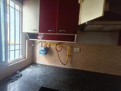Kitchen Image of 1280 Sq.ft 3 BHK Apartment / Flat for rent in  Jagdeo Smriti, Bailey Road Patna for Rs. 16500