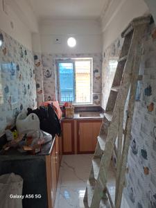 Kitchen Image of 476 Sq.ft 1 BHK Apartment / Flat for sale in Bansdroni Kolkata for Rs. 1820000
